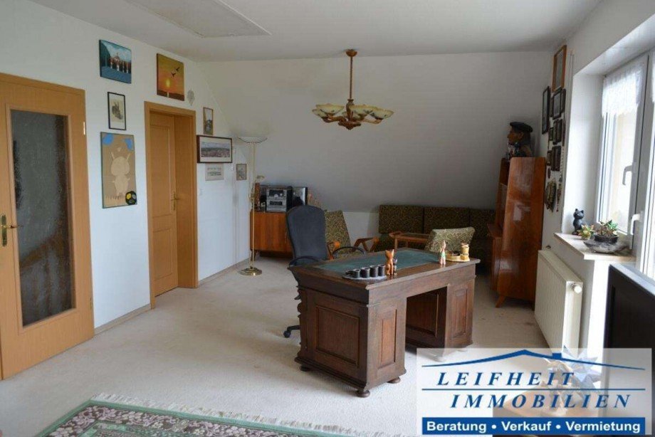 Studio im Dachgeschoss Einfamilienhaus Unstruttal Kaisershagen