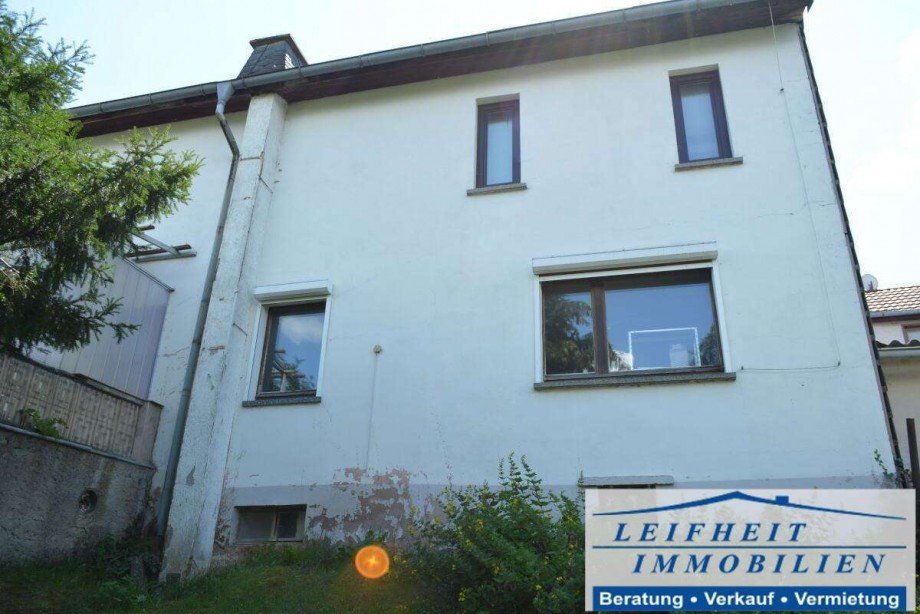 R�ckansicht Anbau Haus Unstruttal OT Lengefeld