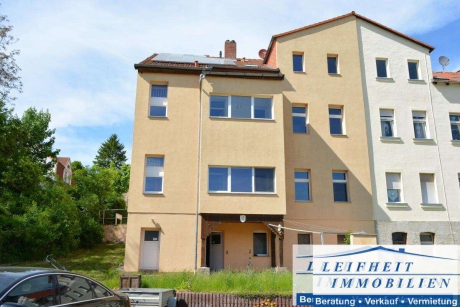 R�ckseite Mehrfamilienhaus Sondershausen