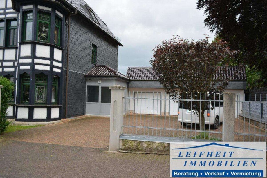 Objektzufahrt Terrassenwohnung Schlotheim