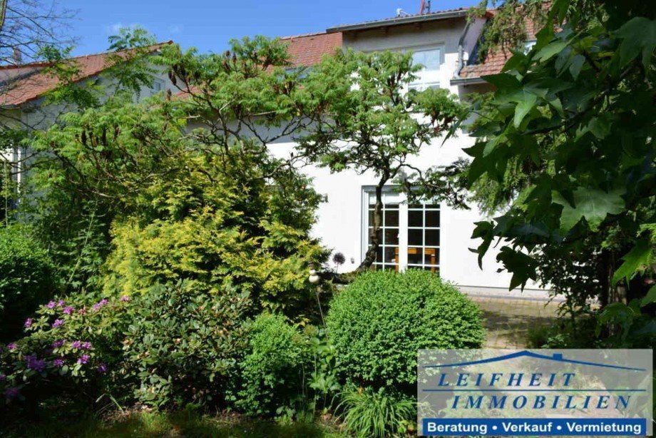 R�ckansicht Einfamilienhaus Oberdorla