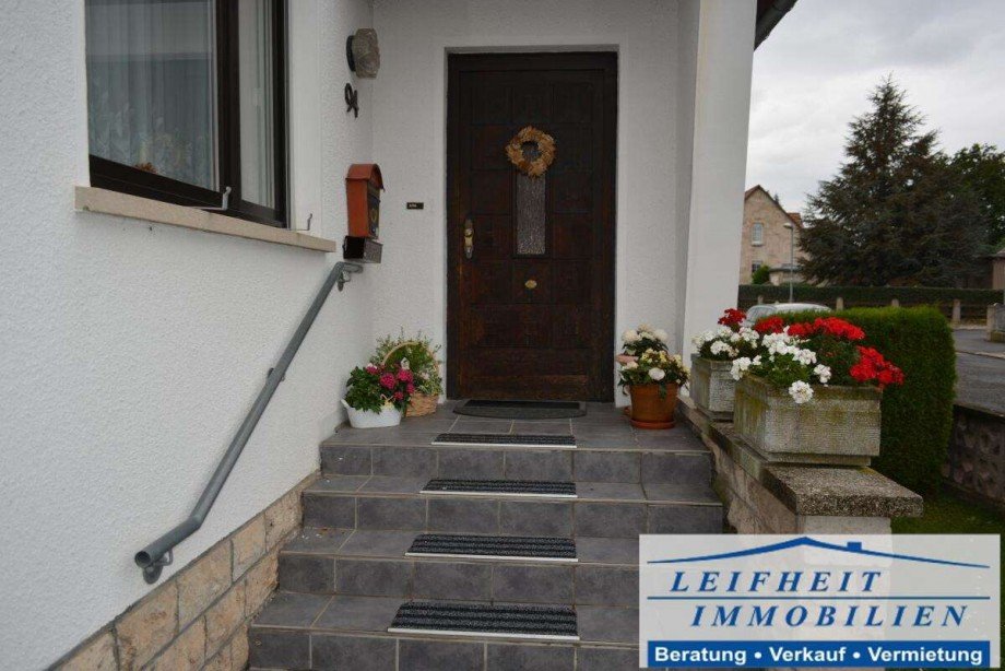 Hauseingang Einfamilienhaus M�hlhausen