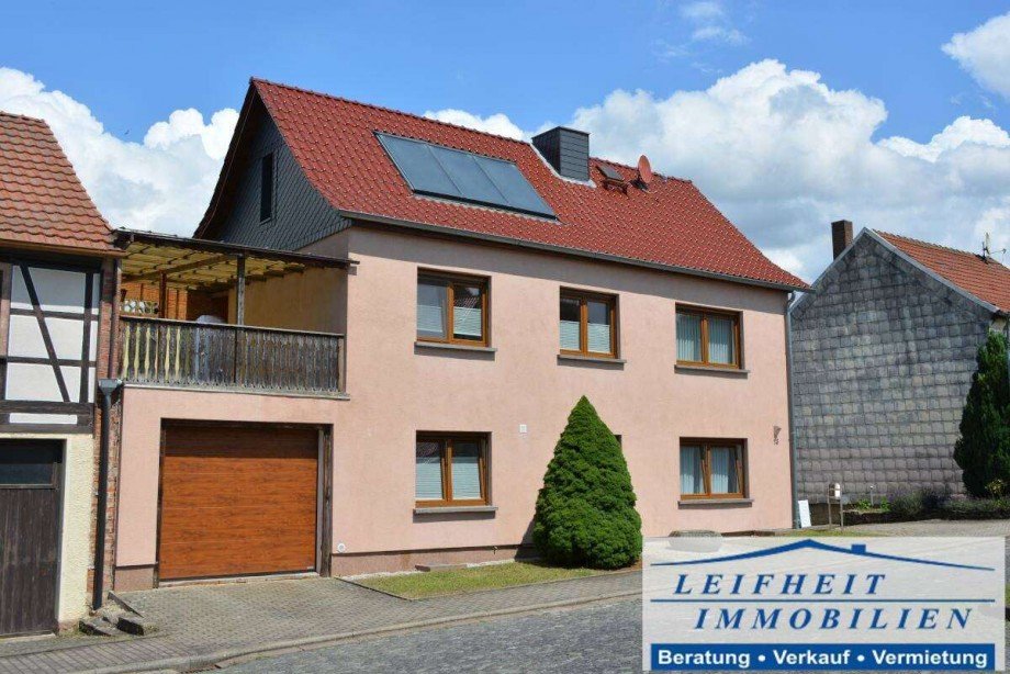 Vorderansicht Haus Unstruttal OT Lengefeld